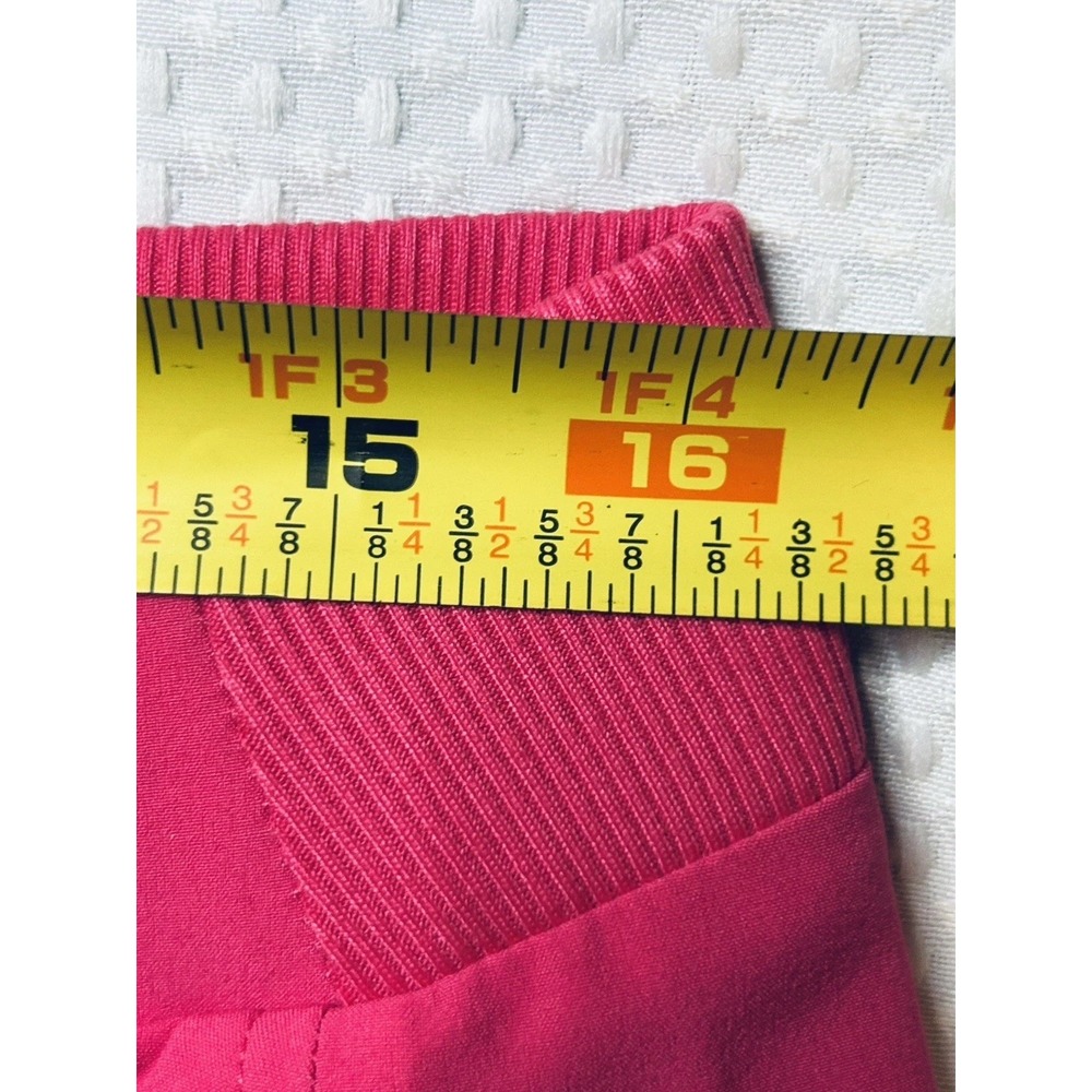 Chicos Zenergy UPF Neema Bungee Crop Pants Pink Bromeliad 570357779 Size 1 US 8 - Picture 11 of 16
